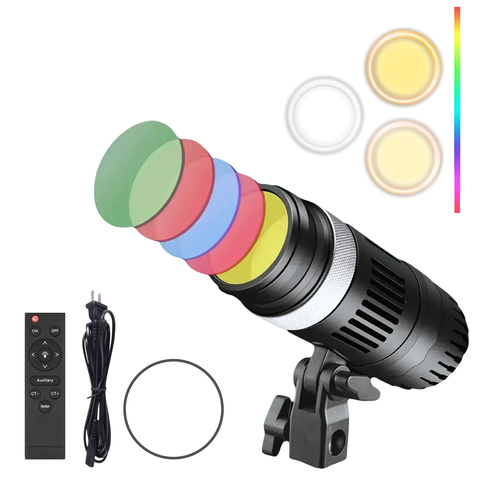 Светодиодный осветитель LED/RGB с пультом ZGRL90 000078966 фото