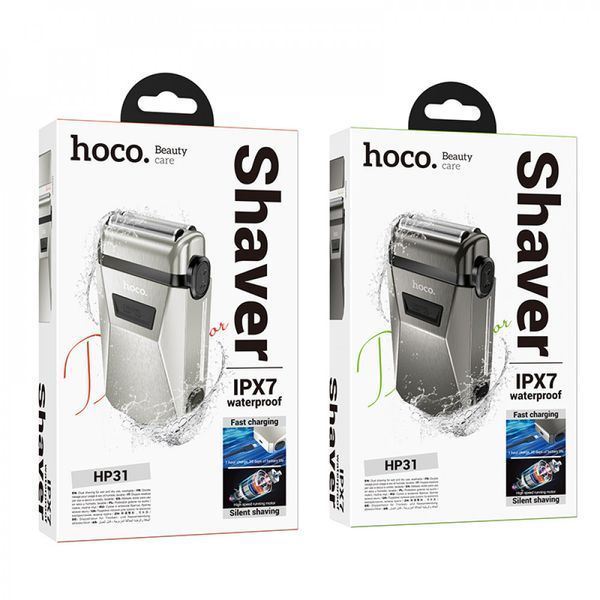 Електробритва для стрижки волосся Hoco HP31 Metal gray 000079293 фото
