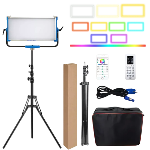 Світлодіодна LED/RGB панель зі штативом Veron AI-3000Bi 000079534 фото