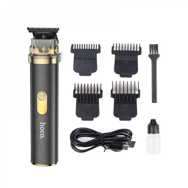 Машинка для стрижки волосся Hoco HP22 Black 000079296 фото