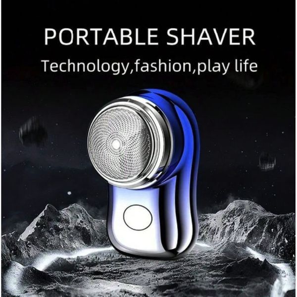 Міні-бритва електрична на акумуляторі USB mini razor 000077940 фото
