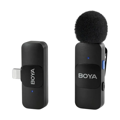 Беспроводной микрофон для телефона Lightning BOYA BY-V1 000079540 фото