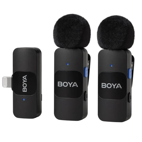 Беспроводной микрофон для телефона Lightning BOYA BY-V2 000079541 фото