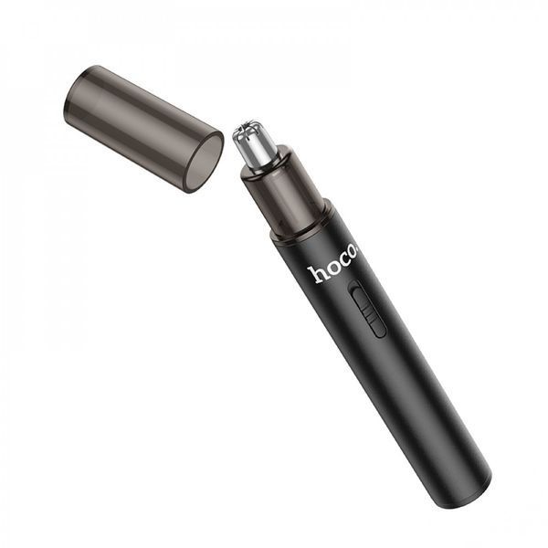 Машинка-тример для стрижки волосся в носі та вухах Hoco HP34 Black 000081084 фото