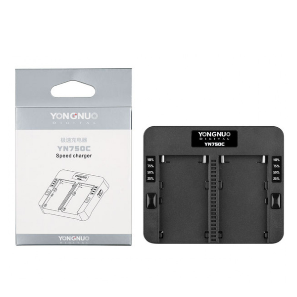 Зарядное устройство YN750C для батарей NP-F550/F570/F750/F770/F950/F960/F970 для LED освещения YOUNGNUO 000079163 фото
