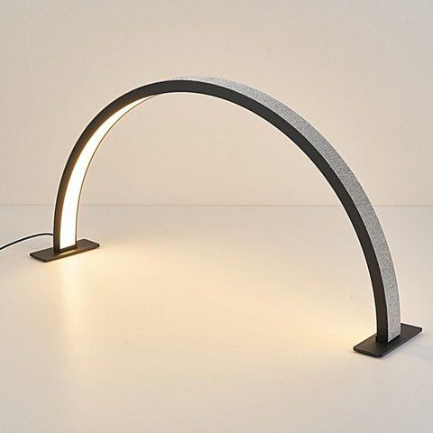 Бестеневая настольная косметологическая LED лампа F-624 Black 72 см 000077662 фото