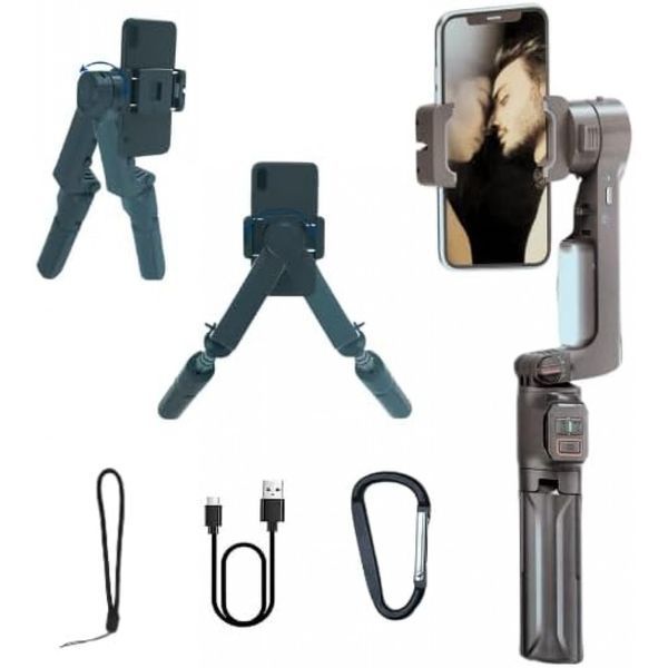 Стабилизатор для телефона/монопод-трипод Gimbal Stabilizer A10 000081918 фото