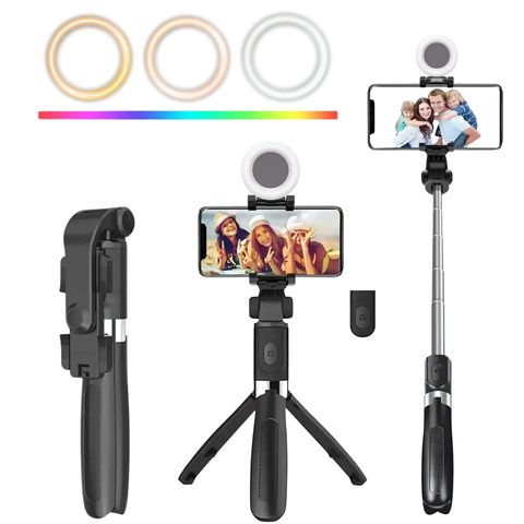 Монопод-трипод с подсветкой RGB Q13 (1,7 м) 000078983 фото